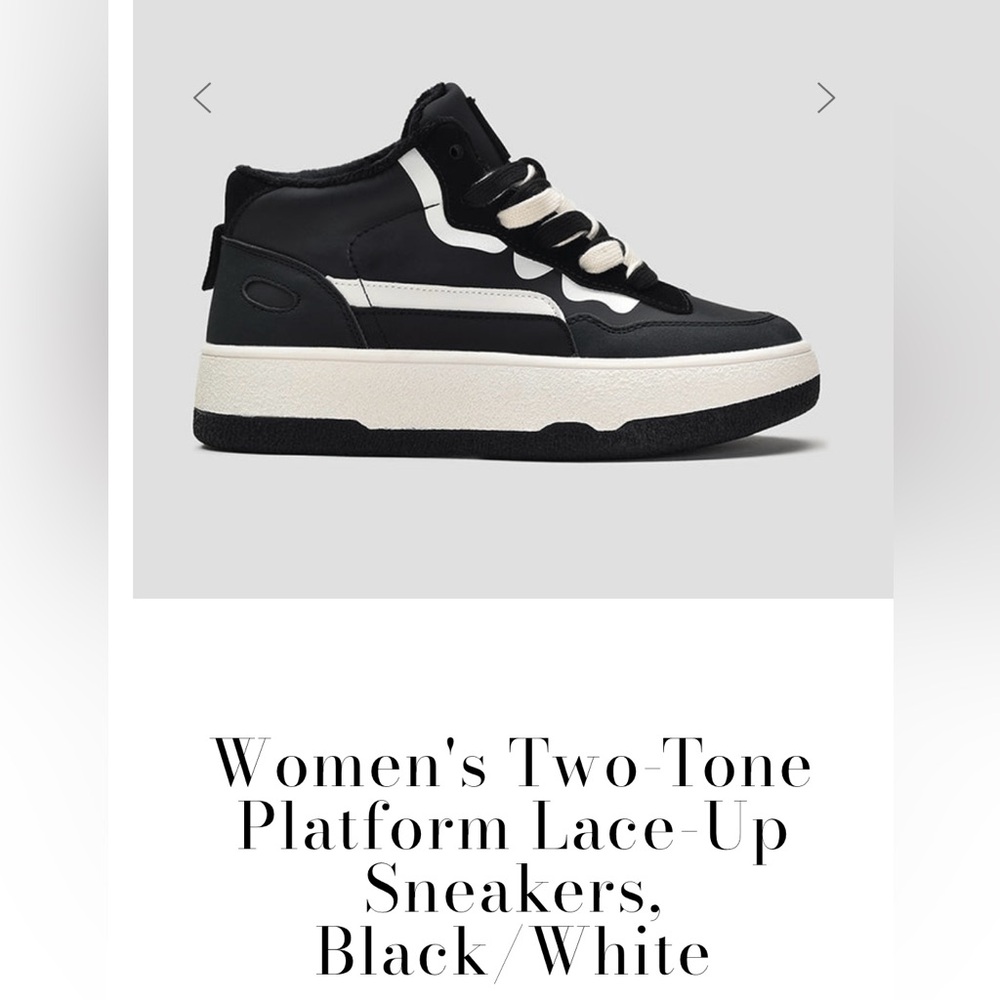 SALE! Cute Sneakers Women's Black & White Size 7 Vitto Rossi Great Shape!